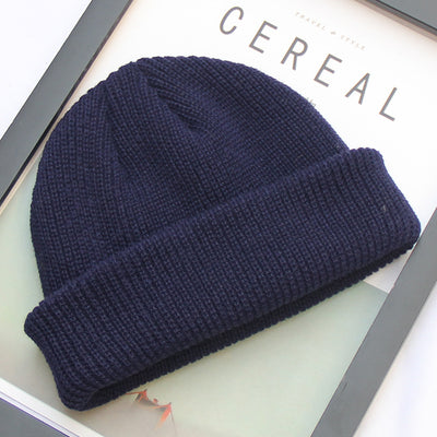 Gorro Marinero Retro de Punto para Hombre - Gorro de Invierno Cálido Unisex - Image 2