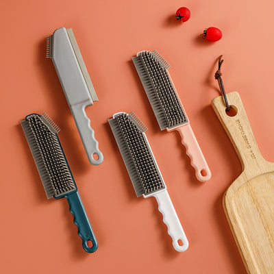 Cepillo Limpiador Multiusos para Cocina, Baño y Pisos - Raspador y Cepillo de Grietas