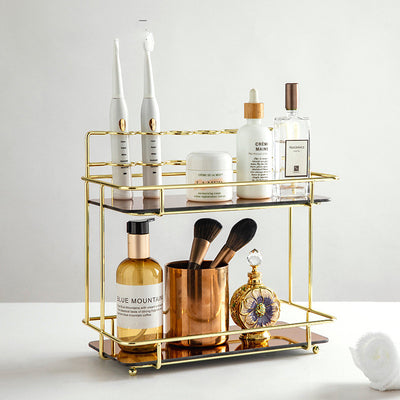 Organizador de Baño Vanity con Estantes - Almacenamiento de Tocador - Image 10