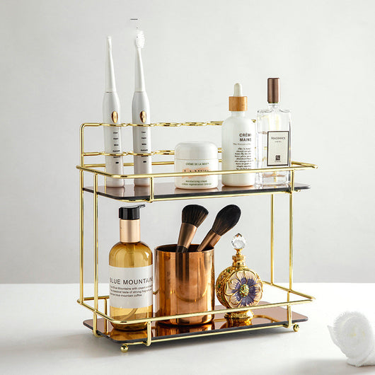 Organizador de Baño Vanity con Estantes - Almacenamiento de Tocador - Image 3