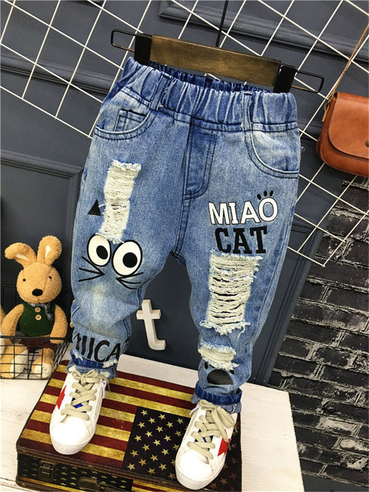 Pantalones Vaqueros Claros para Niños Grandes - Image 6