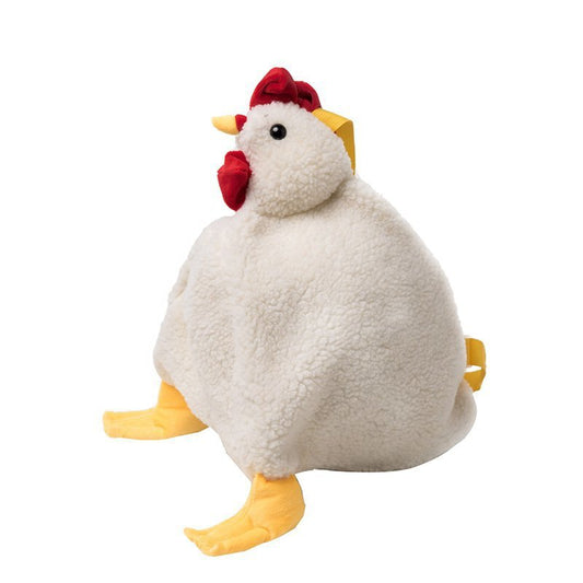 Peluche Decorativo Gallo Grande con Bolsa de Almacenamiento