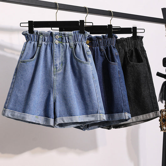 Jeans Cintura Alta Efecto Delavado con Drapeado Elegante - Image 7