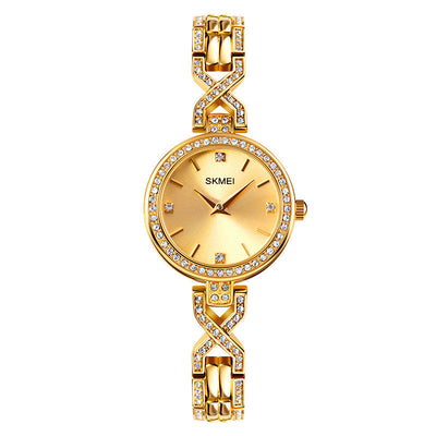 Reloj Pulsera Cuarzo para Mujer con Broche de Joyería Redondo - Image 5