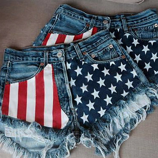 Shorts Vaqueros Mujer Estilo Verano con Detalles Rasgados - Image 13