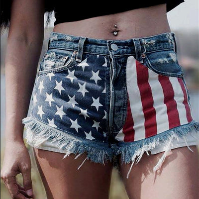 Shorts Vaqueros Mujer Estilo Verano con Detalles Rasgados - Image 14