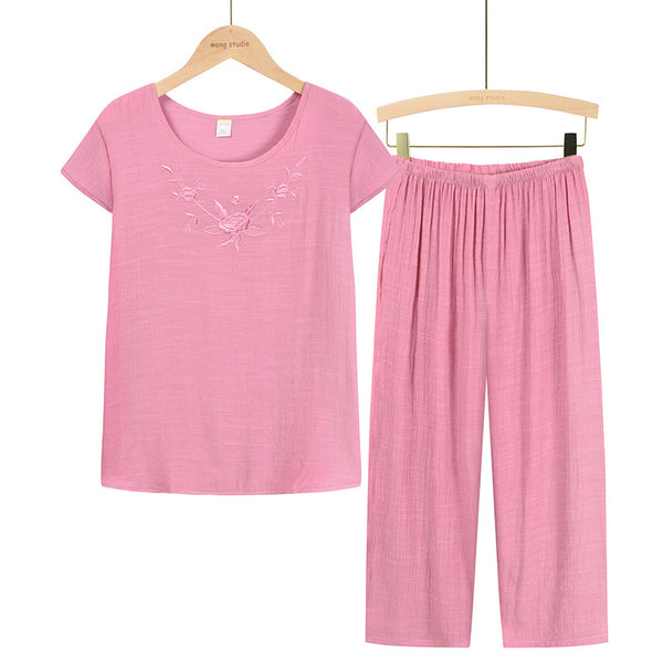 Conjunto Casual de Verano: Chaqueta Manga Corta y Playera
