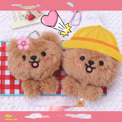 Llavero Peluche Osito Kawaii - Diseño Anime Japonés y Coreano - Image 2