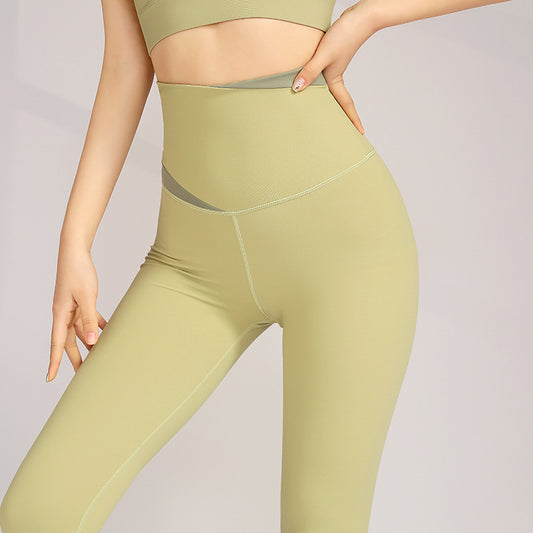 Leggings Deportivos Cintura Alta con Lycra para Usar Como Pantalón