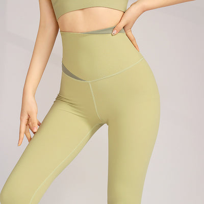 Leggings Deportivos Cintura Alta con Lycra para Usar Como Pantalón