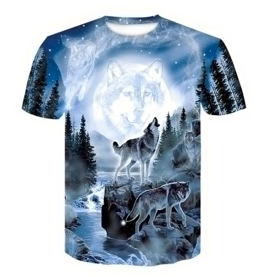 Playera Casual Hombre Estampado Digital Manga Corta - Image 7