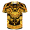 Playera Casual Hombre Estampado Digital Manga Corta