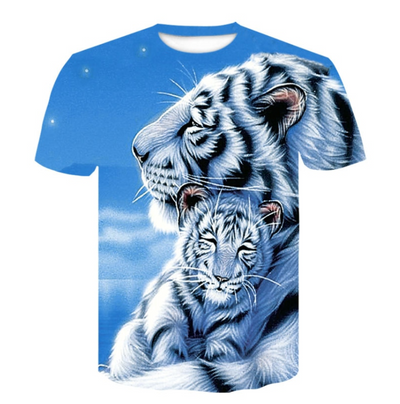 Playera Casual Hombre Estampado Digital Manga Corta - Image 8