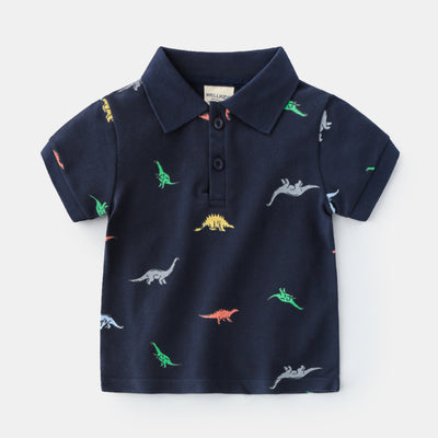 Playera Infantil Estampado Cartoon Transpirable - Moda Casual Niños - Image 3