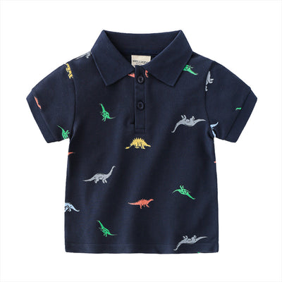 Playera Infantil Estampado Cartoon Transpirable - Moda Casual Niños - Image 5