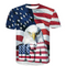 Playera Casual Estampada Cuello Redondo Manga Corta para Hombre