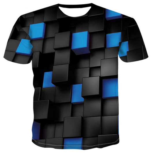 Playera Casual Estampada Cuello Redondo Manga Corta para Hombre - Image 3