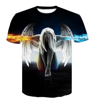 Playera Casual Estampada Cuello Redondo Manga Corta para Hombre - Image 5