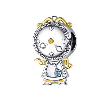 Dije Reloj Mágico en Plata de Ley 925 Bamoer - Image 6