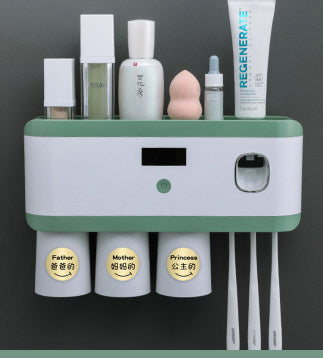 Soporte Esterilizador Inteligente para Cepillo de Dientes sin Taladro - Image 10