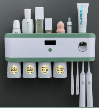 Soporte Esterilizador Inteligente para Cepillo de Dientes sin Taladro - Image 2