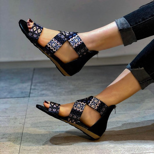 Sandalias Planas Bohemias para la Playa - Estilo Étnico Artesanal - Image 9