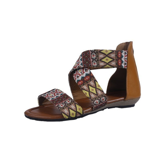 Sandalias Planas Bohemias para la Playa - Estilo Étnico Artesanal - Image 8