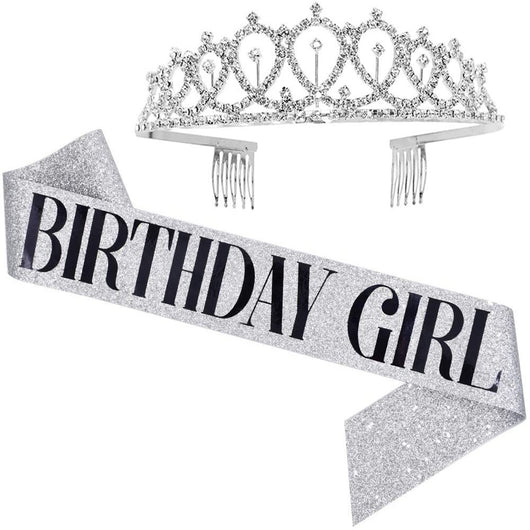 Conjunto de Accesorios Cumpleaños Birthday Girl - Banda de Hombro, Corona y Cinturón en Oro Rosa - Image 18