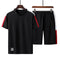 Conjunto Deportivo Transpirable de Dos Piezas para Correr