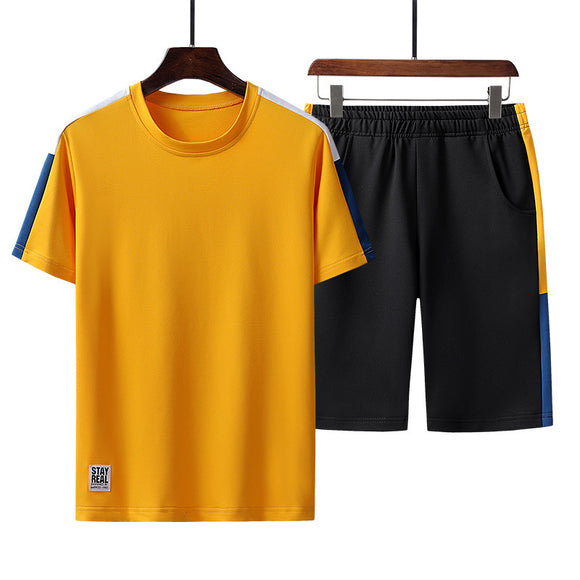 Conjunto Deportivo Transpirable de Dos Piezas para Correr