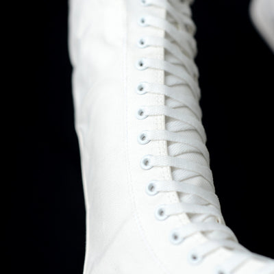Botas Altas de Lona para Mujer con Cierre de Cremallera - Image 10