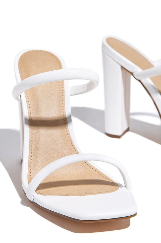 Zapatos de Tacón Grueso para Mujer con Punta Bicolor - Image 5