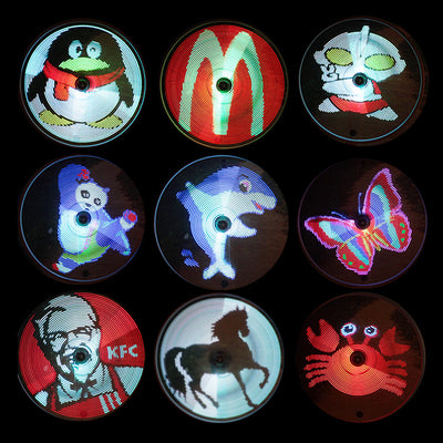 Luces LED Programables para Ruedas de Bicicleta Eléctrica - 128 Modos de Imagen - Image 6