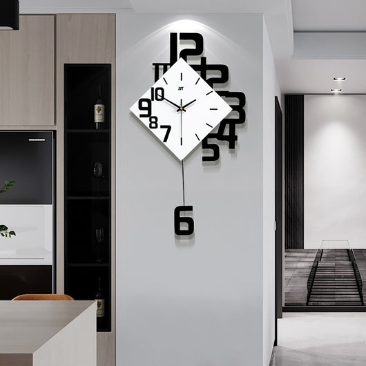 Reloj de Pared Digital Personalizado en Madera - Diseño Moderno y Decorativo