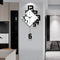 Reloj de Pared Digital Personalizado en Madera - Diseño Moderno y Decorativo