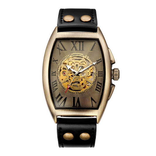 Reloj Automático Mecánico Calavera Gótica para Hombre - Image 2