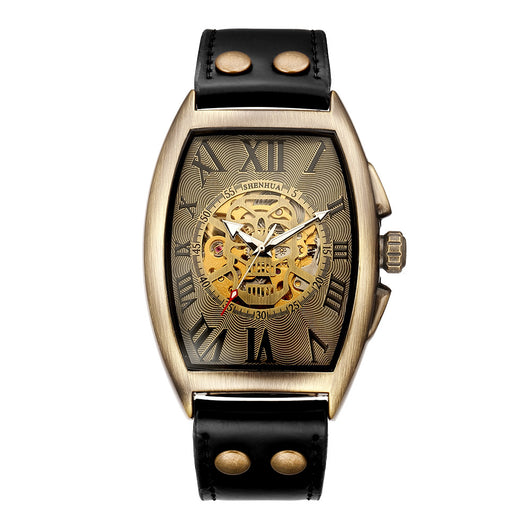 Reloj Automático Mecánico Calavera Gótica para Hombre - Image 2