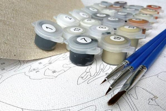 Kit de Pintura por Números Búho Divertido - Image 2