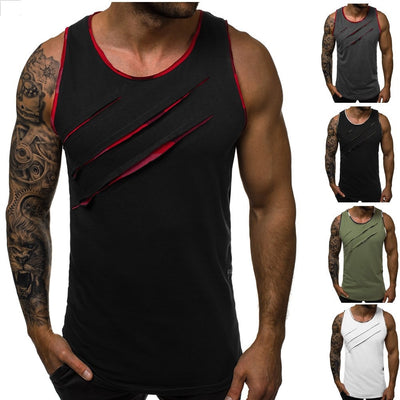 Chaleco Deportivo Sin Mangas para Hombre - Diseño Copper Fitness