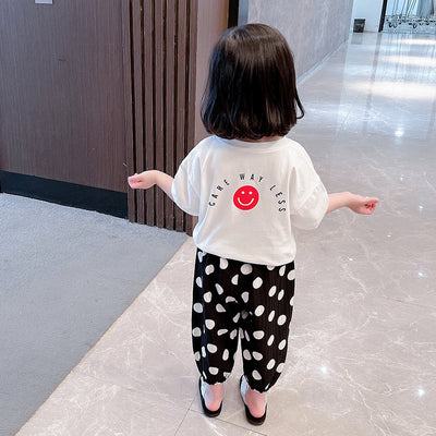 Traje Infantil Estilo Vaquero con Carita Sonriente - Conjunto de Dos Piezas - Image 6