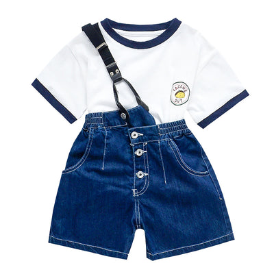 Conjunto de Dos Piezas con Babero para Niños - Image 10