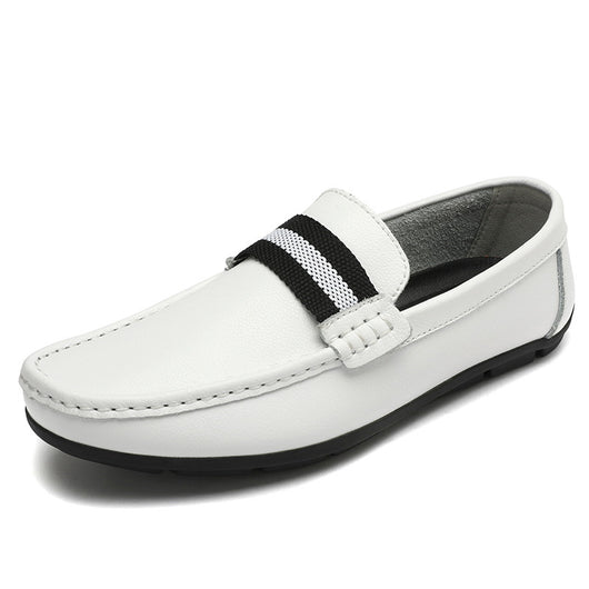 Zapatos Casuales de Cuero Bicolor para Hombre - Image 8