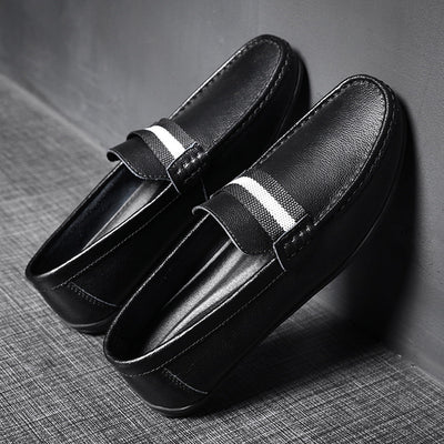 Zapatos Casuales de Cuero Bicolor para Hombre - Image 4