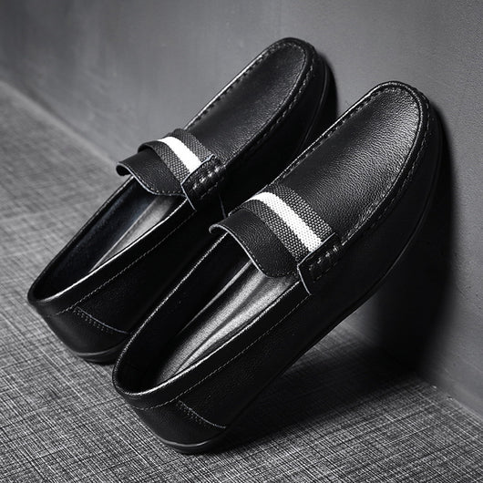 Zapatos Casuales de Cuero Bicolor para Hombre - Image 4