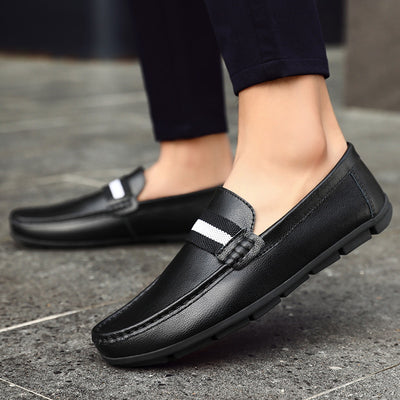 Zapatos Casuales de Cuero Bicolor para Hombre - Image 3