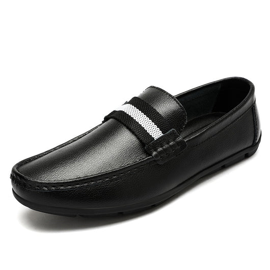 Zapatos Casuales de Cuero Bicolor para Hombre - Image 2