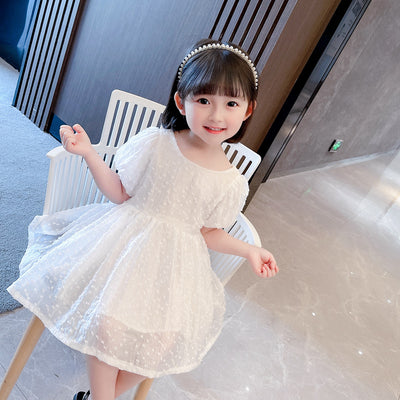 Vestido Infantil Estilo Coreano con Lazo Trasero - Diseño Princesa Occidental - Image 8
