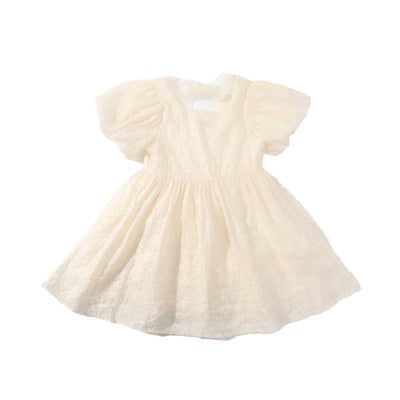 Vestido Infantil Estilo Coreano con Lazo Trasero - Diseño Princesa Occidental - Image 9