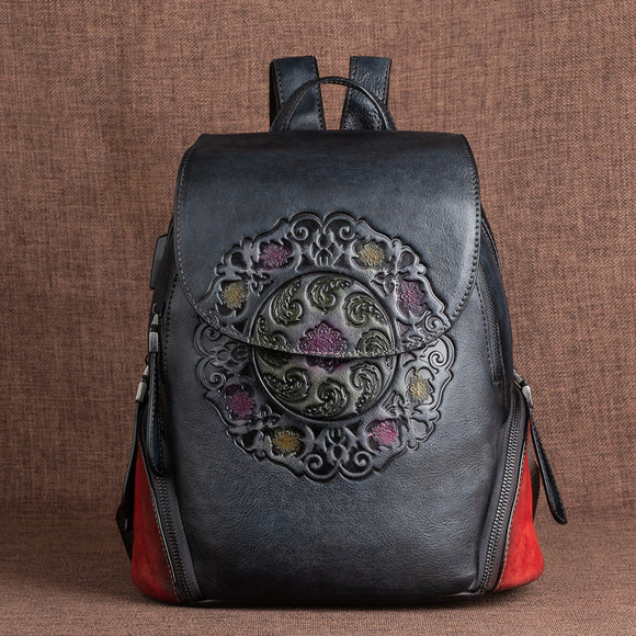 Mochila Estilo Chino para Mujer Gran Capacidad