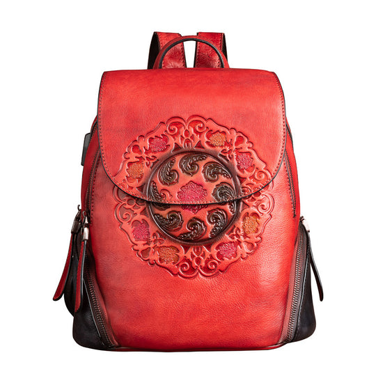 Mochila Estilo Chino para Mujer Gran Capacidad
